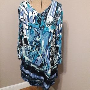 Parsley & Sage Asymmetrical Hem Tunic